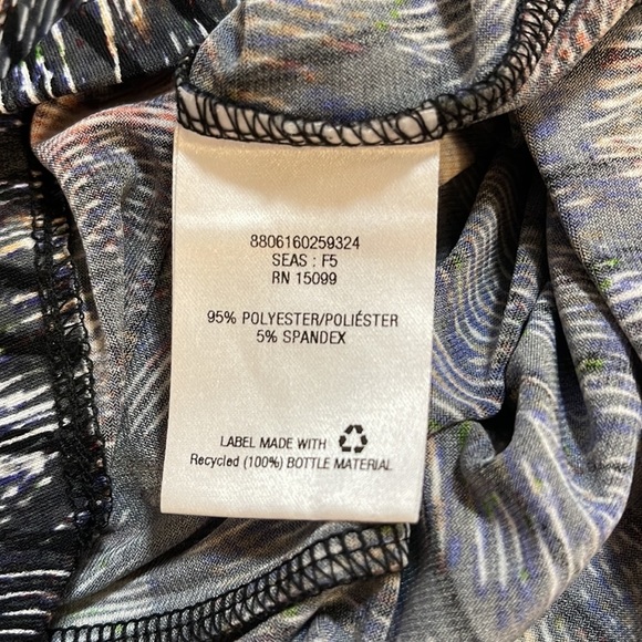 Metaphor Abstract Printed Pattern Dress​ - Picture 5 of 5